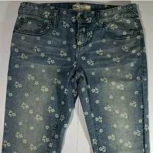 Free People women jeans slim skinny ankle pants